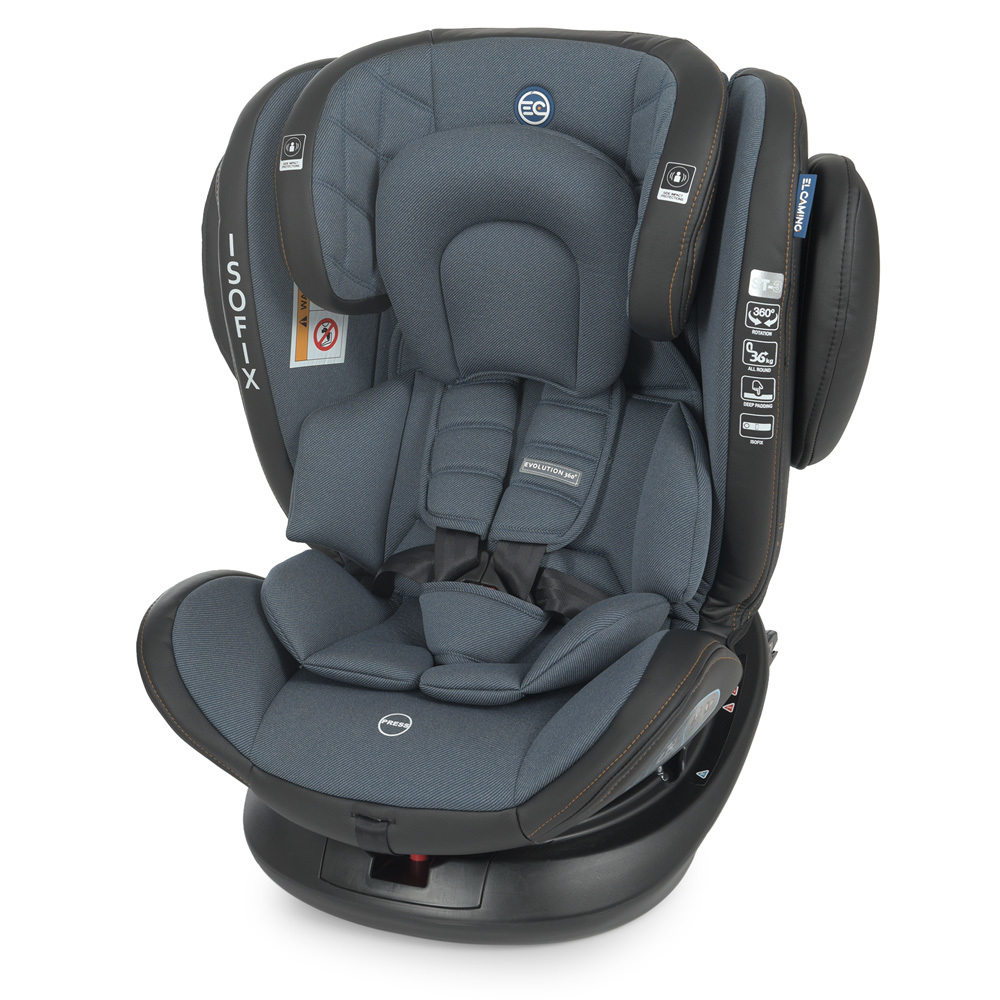 

Автокресло El Camino New EVOLUTION 360º Denim Blue (ME 1045)