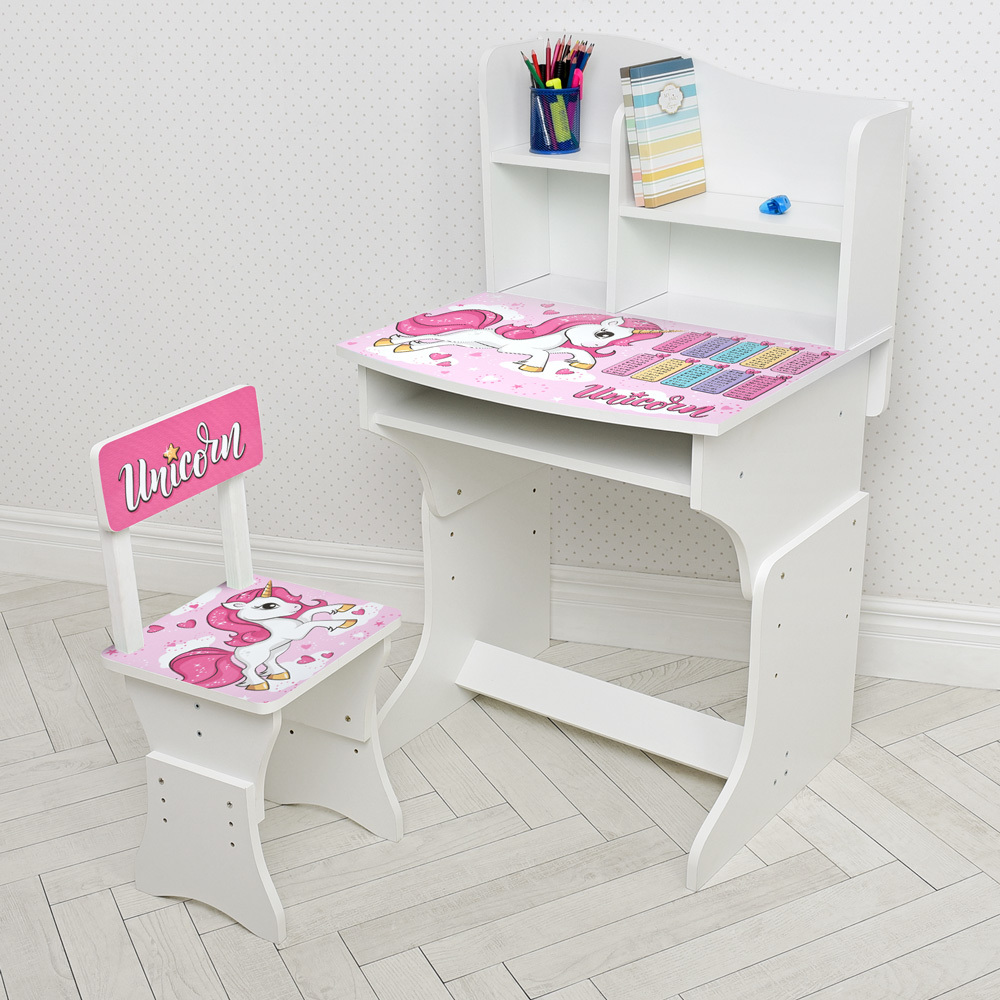 

Парта Bambi Unicorn 904-137 White / Pink (904-137)