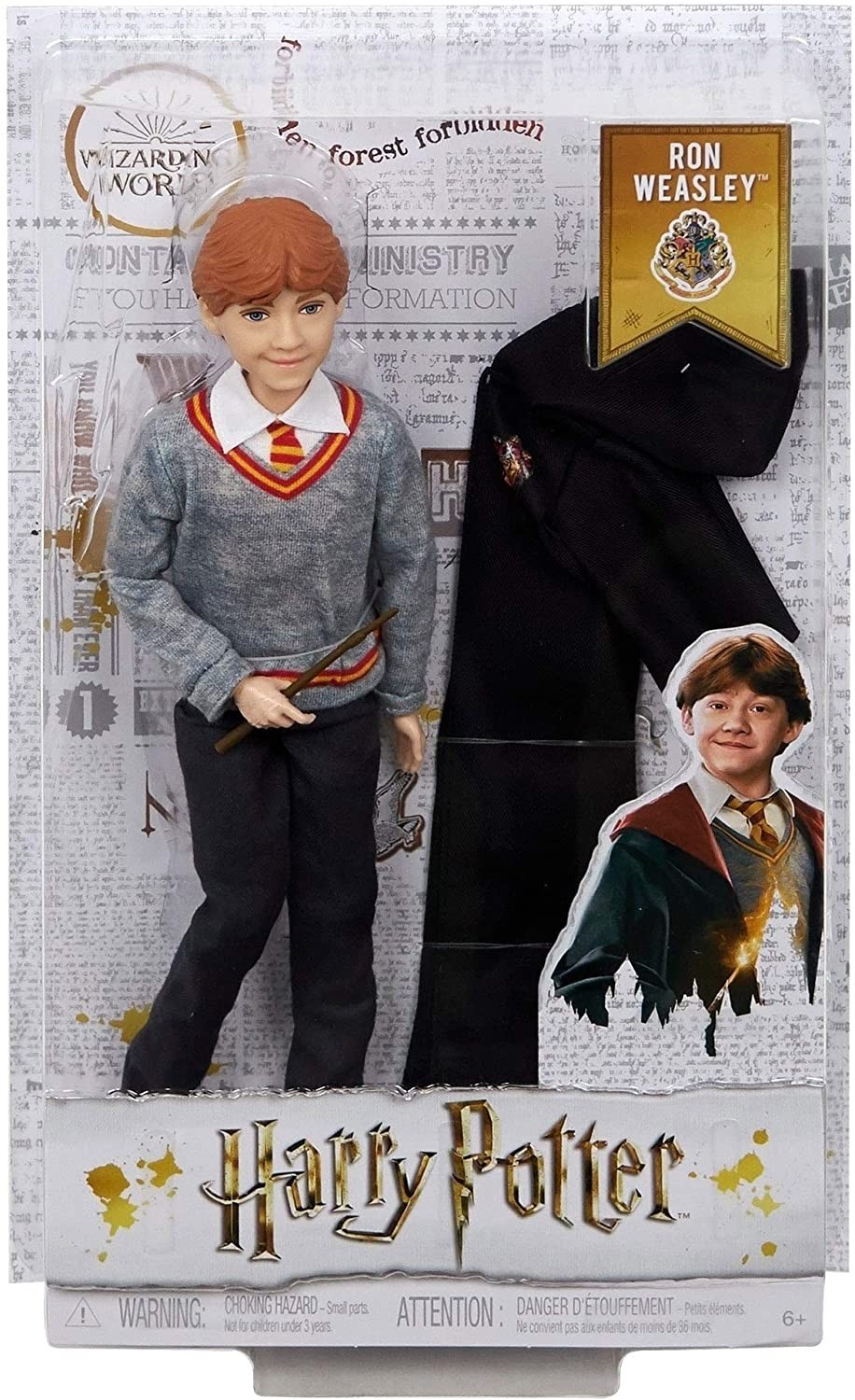 Кукла Mattel серия Гарри Поттер Рон Уизли Ron Weasley – фото, отзывы,  характеристики в интернет-магазине ROZETKA от продавца: 99toys | Купить в  Украине: Киеве, Харькове, Днепре, Одессе, Запорожье, Львове