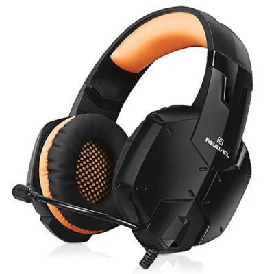 

Наушники REAL-EL GDX-7700 SURROUND 7.1 black-orange