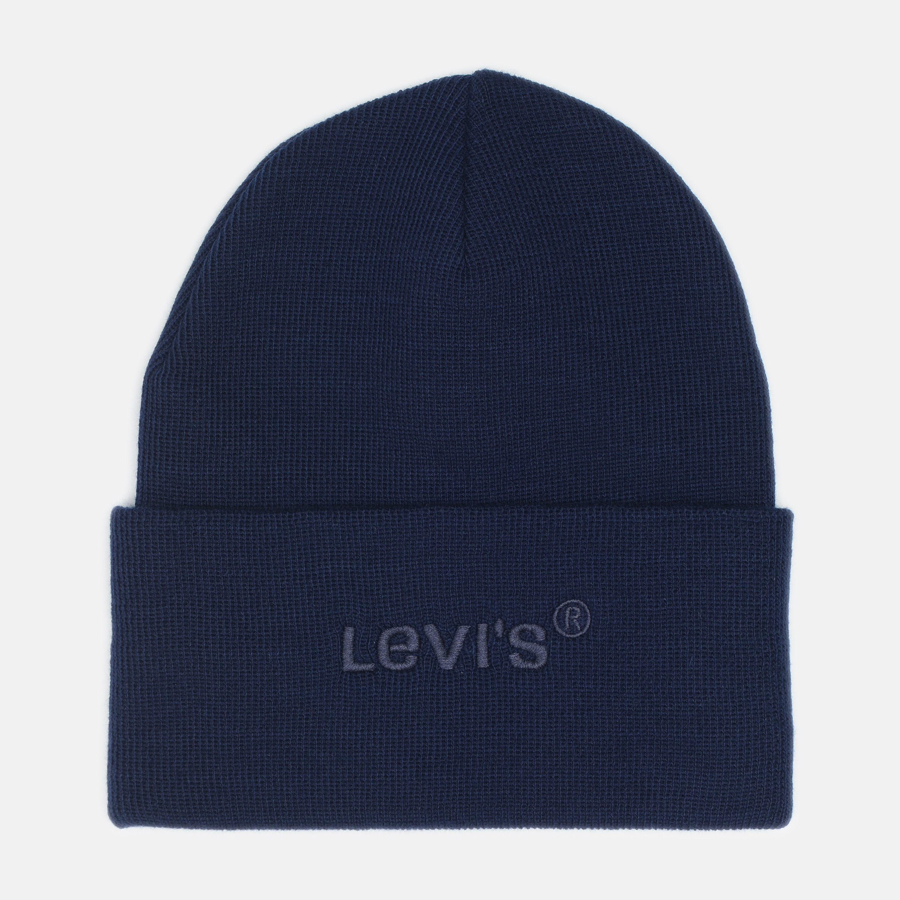 

Шапка Levi's Wordmark Beanie 233754-208-17 Navy Blue