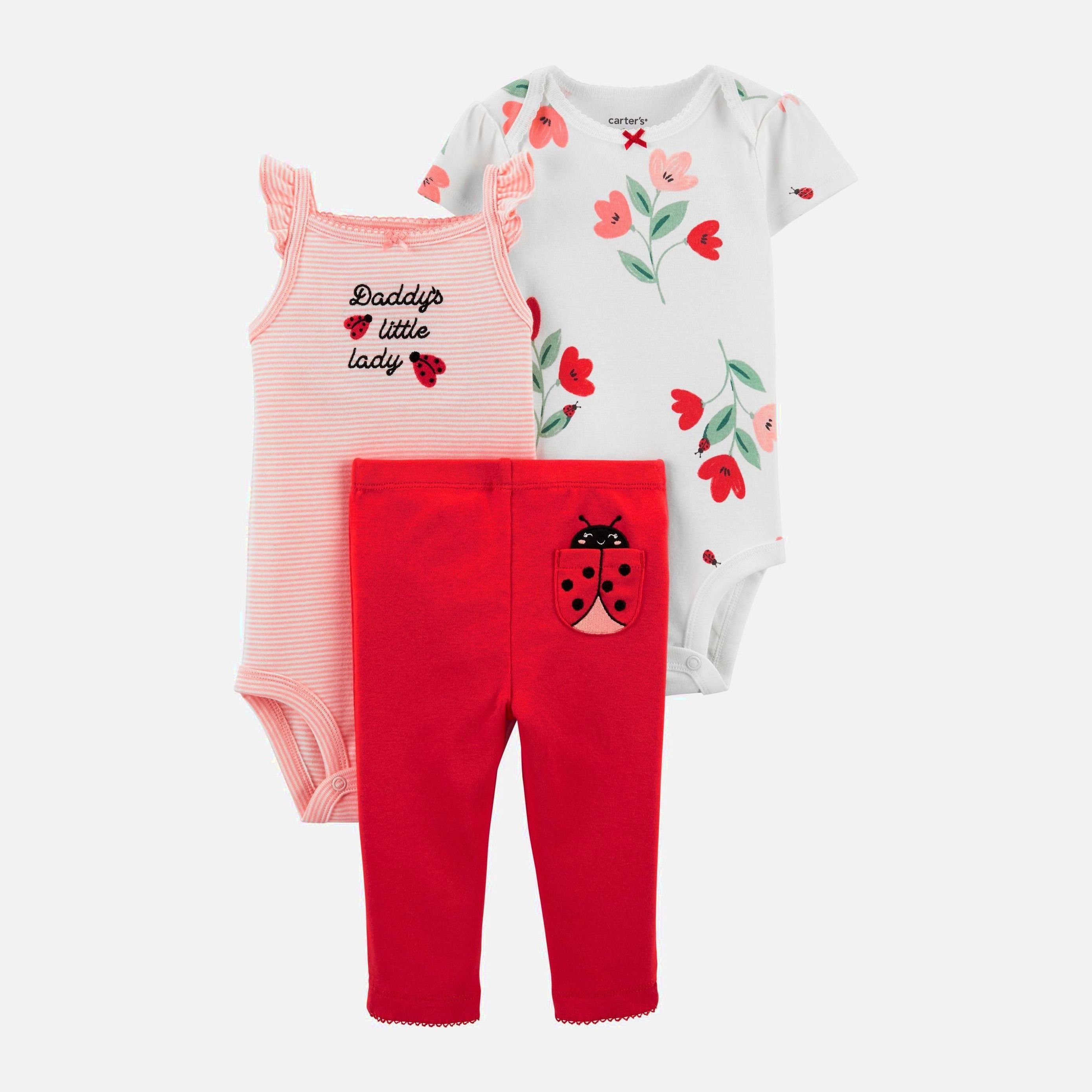 

Комплект (боди 2 шт + штанишки) Carters 1K443210 78-83 см 600 R Red