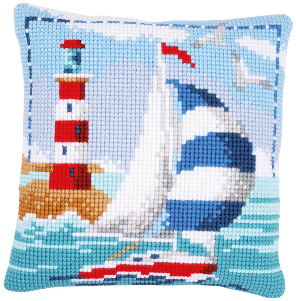 

Набор для вышивания крестом (подушка) Vervaco Lighthouse Маяк PN-0021781