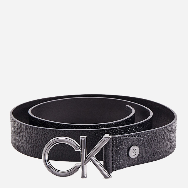 

Ремень мужской кожаный Calvin Klein Jeans K50K507558-BAX 105 см Черный