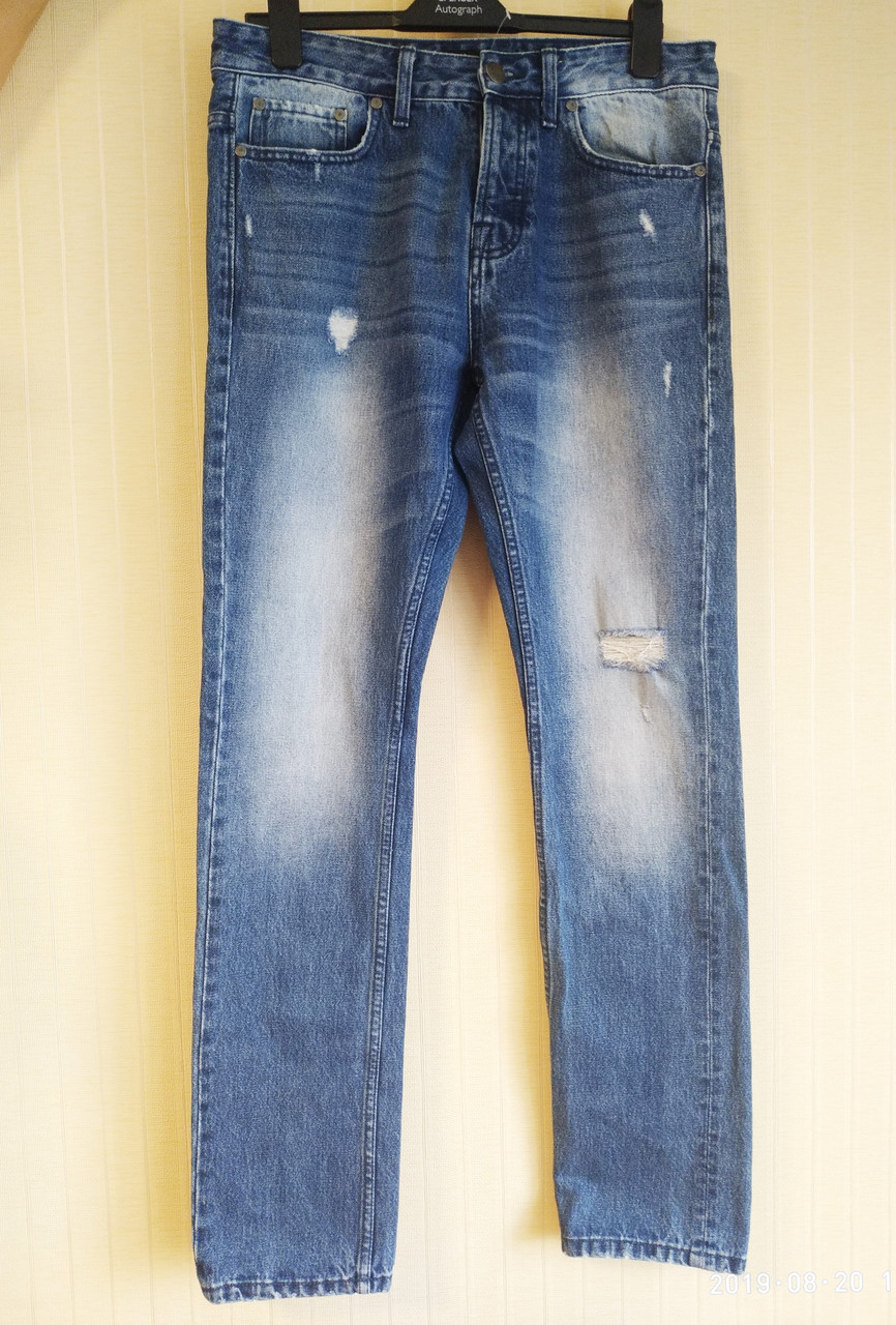 

Джинсы мужские классические синие плотные Denim Co (Размер 46-48 (M, W34/L34))