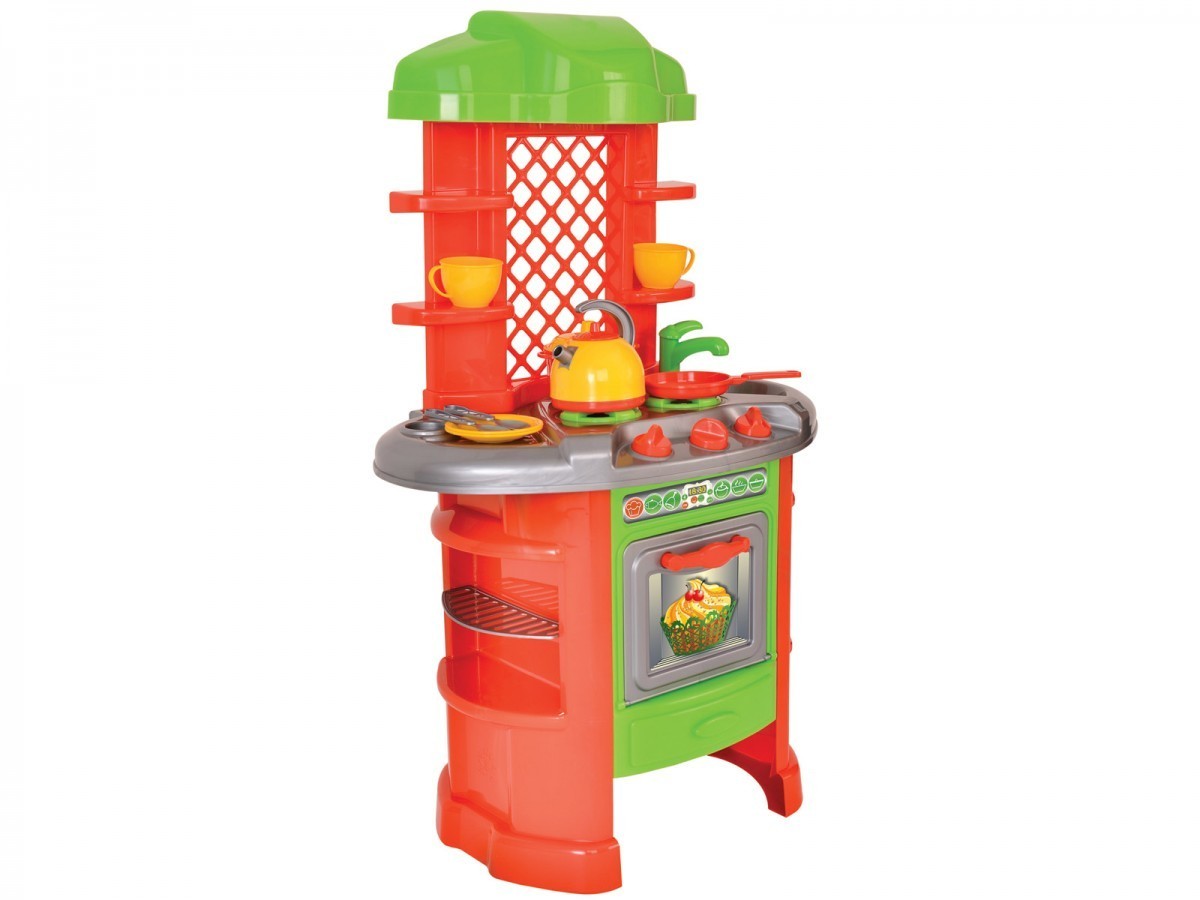 

Детский развивающий игровой набор бытовая техника плита с посудой для девочки RL 0847TXK