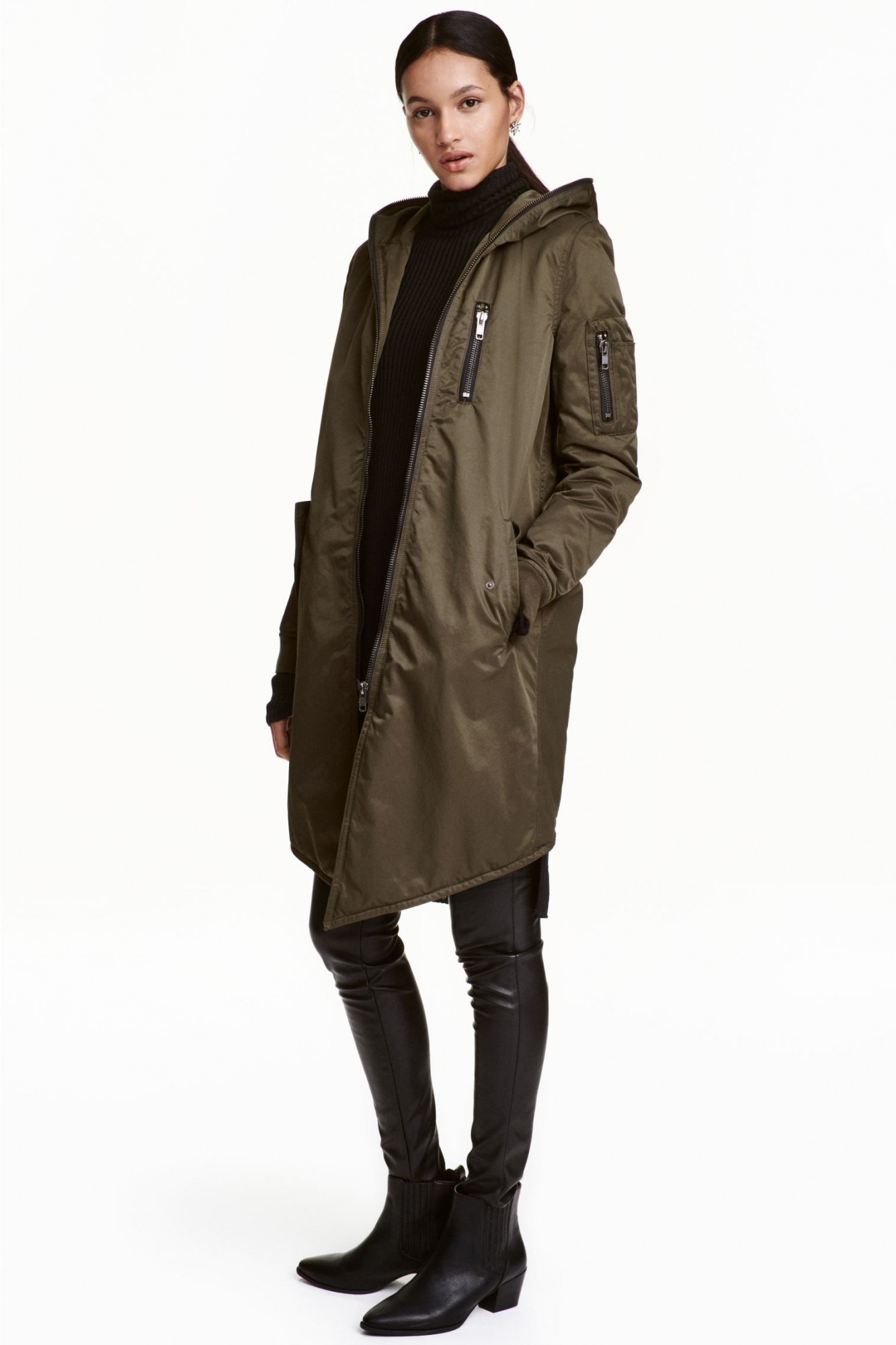 

Куртка H&M 32 хаки 9999965915555