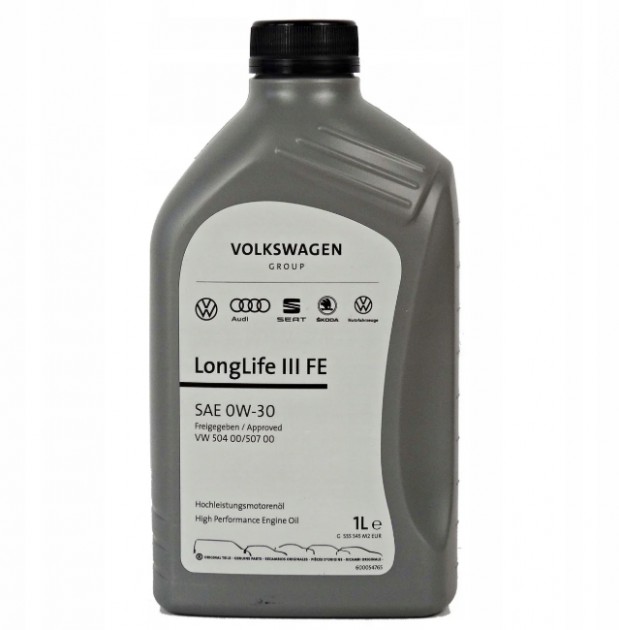 Моторное масло Volkswagen Longlife III FE 0W30 1 л – фото, отзывы ...