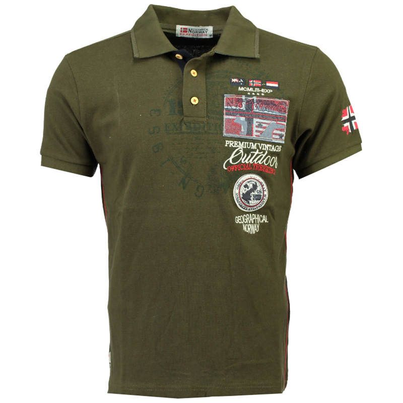

Футболка мужская Geographical Norway хаки SR119H-350, Футболка мужская Geographical Norway хаки SR119H-350 (M)