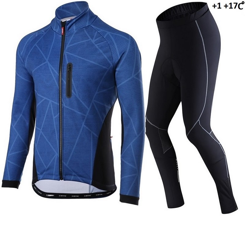 

Велокостюм Santic Elite мужской L Black/Blue FSL2102L