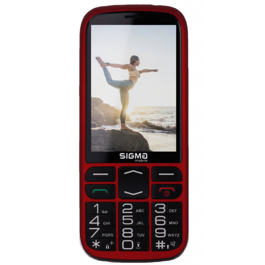 

Мобильный телефон Sigma Comfort 50 Optima Red