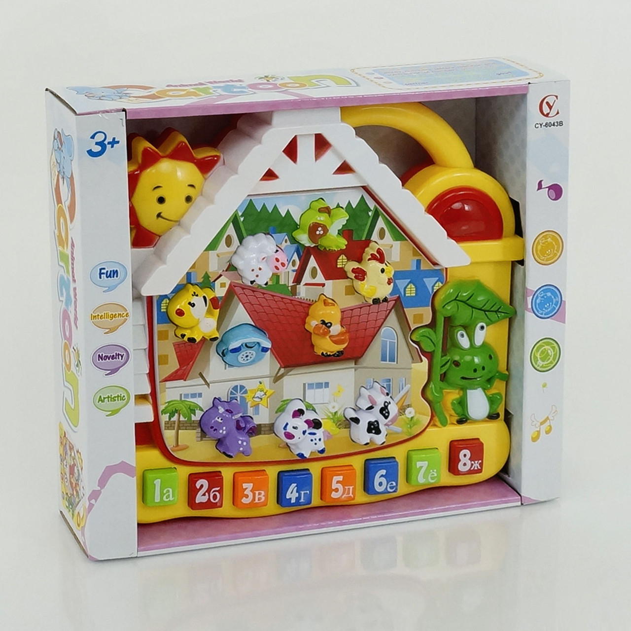 

Детское музыкальное пианино Best Toys СY 6043 со звуками животных