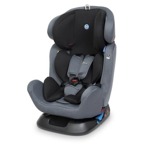

Детское автокресло El Camino BRAVO Royal Gray серо черное группа 0+1/2/3/ вес ребенка от 0 до 36кг ME 1042