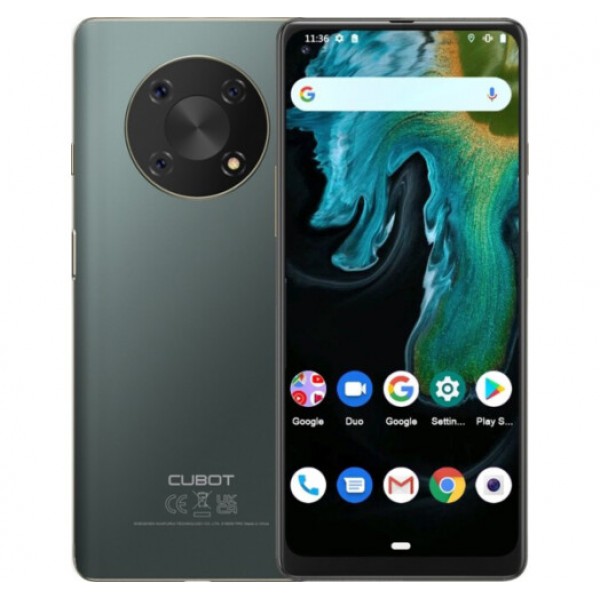 

Мобільний телефон Cubot Max 3 green 4/64Gb 6.95" NFC 5000mAh Міні-планшет