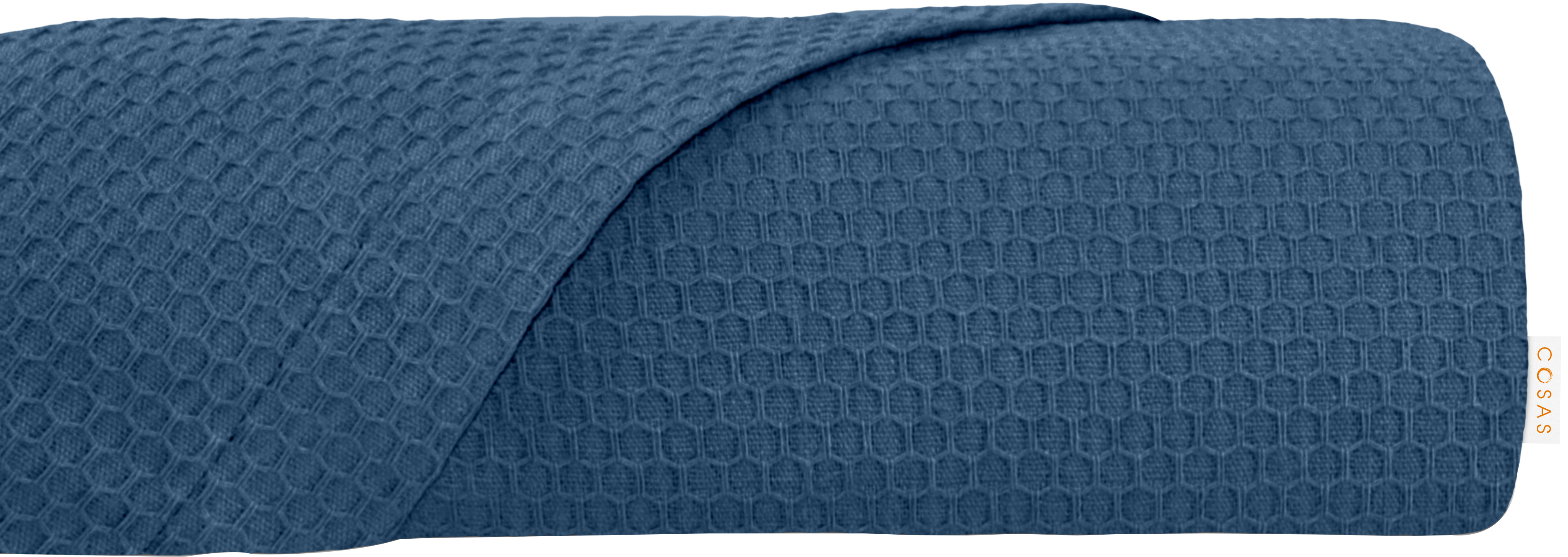 

Плед детский Cosas Waffle 75х95 см Blue