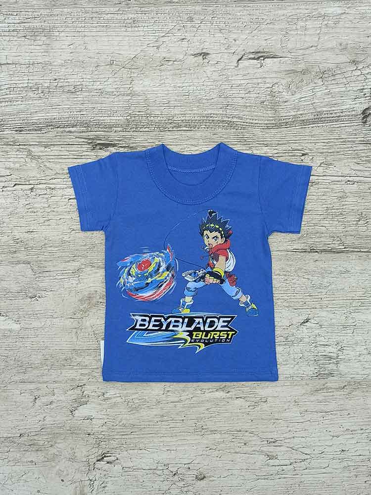 

Футболка для хлопчика джинс BEYBLADE 00065, 80-86 см. (1-2 роки)