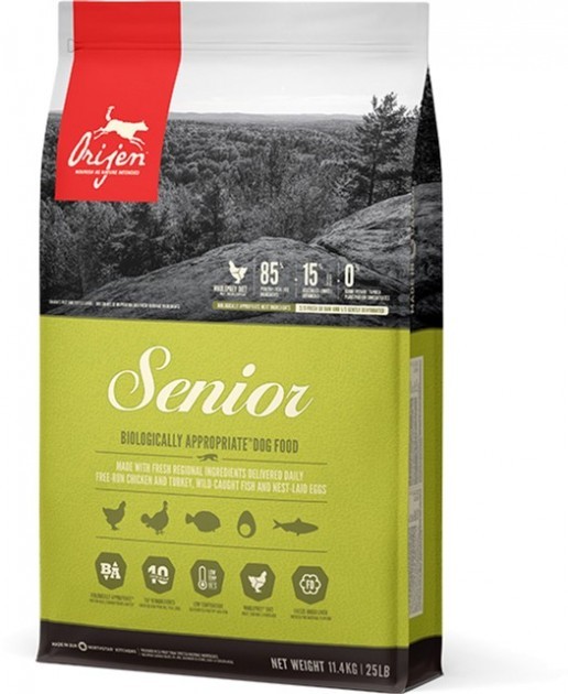 

Сухой корм для пожилых собак всех пород Orijen Senior 11.4 кг (o18612)