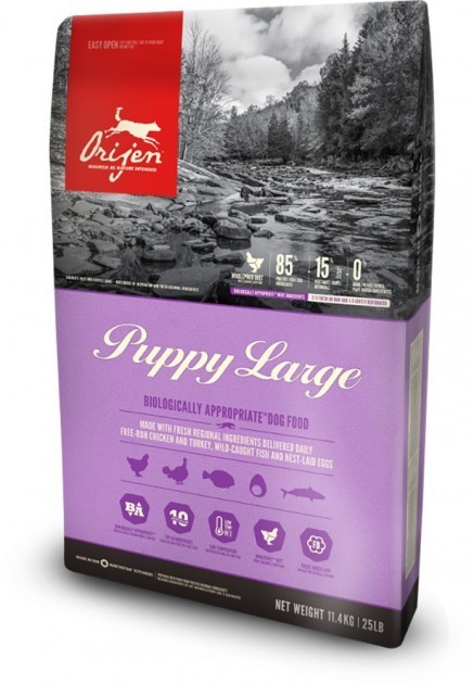

Сухой корм Orijen Puppy Large Breed 11.4 кг для щенков крупных пород (o18112)