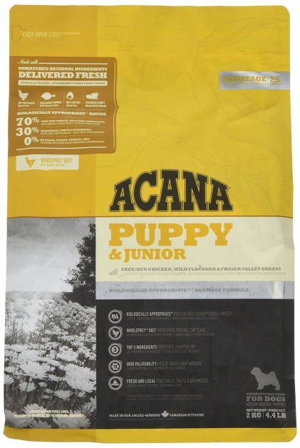 

Сухой корм для щенков средних пород ACANA Puppy & Junior 2 кг (a50020)
