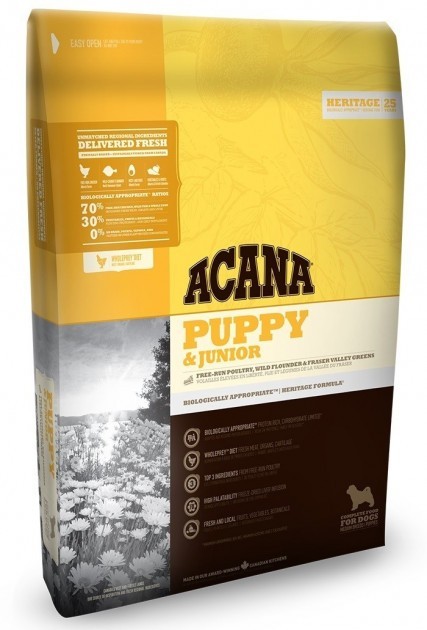 

Сухой корм для щенков средних пород ACANA Puppy & Junior 17 кг (a50017)