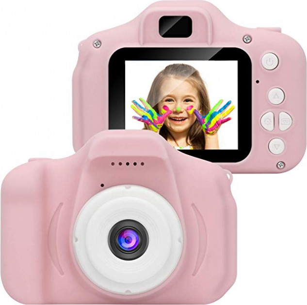 

Детский Фотоаппарат Цифровой GM14 Розовый Компактный + USB Кабель (1128016673AV)