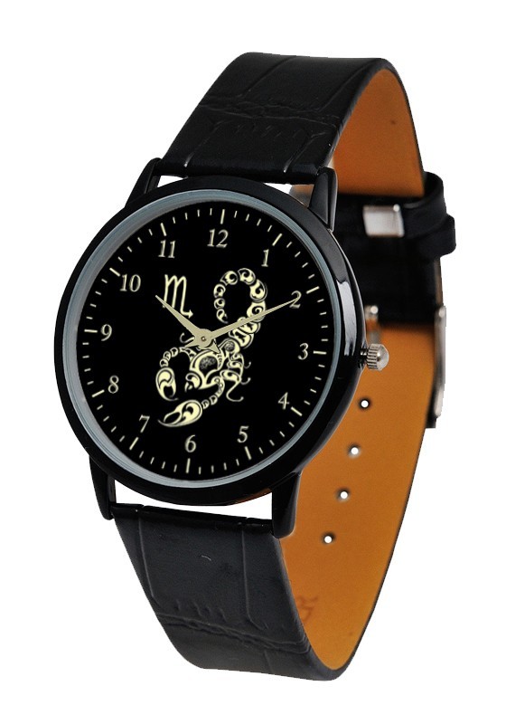 

Часы унисекс Знаки Зодиака - Скорпион (Slim 126 black)