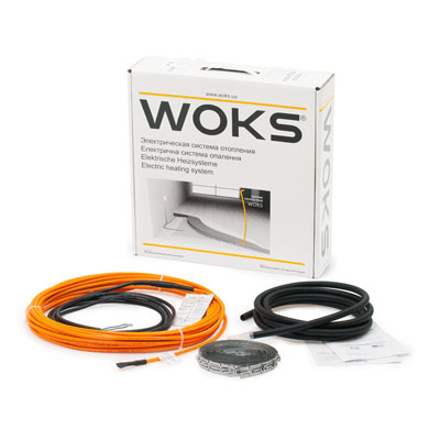 

Комплект для теплого пола двухжильный Woks 17, 1200 Вт, 72 м