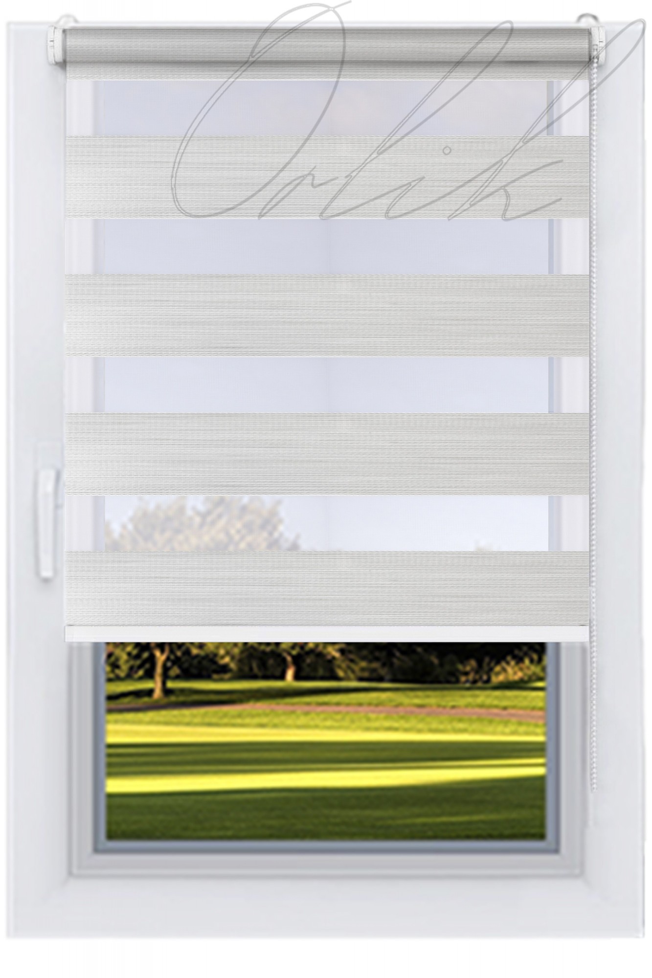 

Ролета тканевая DECOLUX 122х200 БАГАМА29-блекаут МЕТАЛИК вал 19