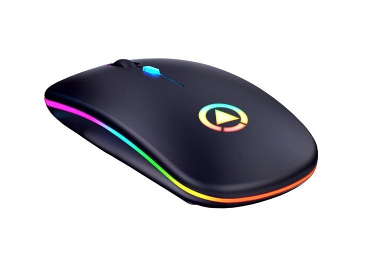 

Беспроводная мышь FlyBat A2 Черная 1600 dpi RGB подсветка