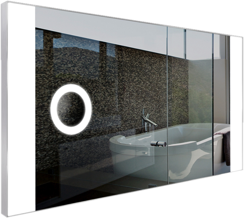 

Зеркало J-MIRROR Sabina 70х120 LED + линза с подсветкой + подогрев