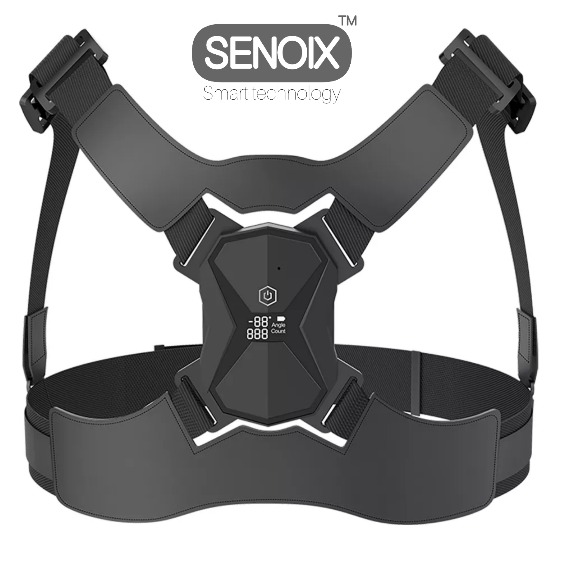 

Умный корректор осанки SENOIX™ Posture ProX с вибрационным напоминанием Intelligent introduction pose, универсальный размер