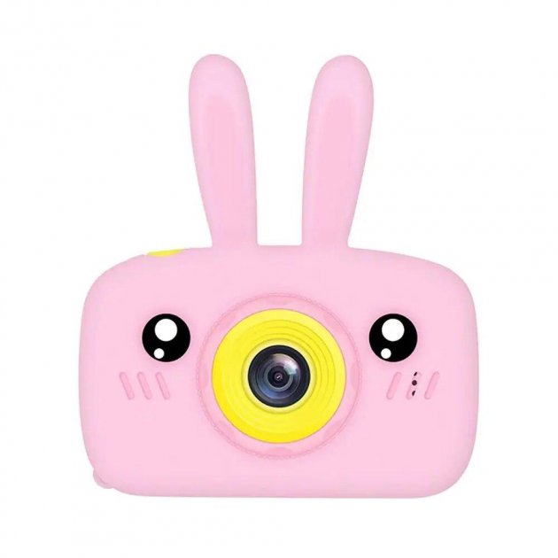 

Цифровой детский фотоаппарат зайчик Bunny GM-30 Розовый