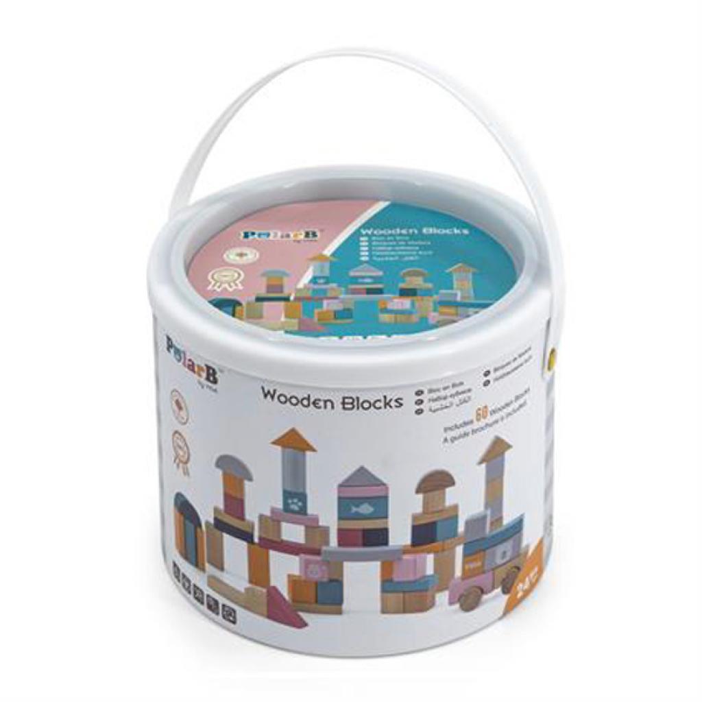 

Кубики Viga Toys PolarB Пастельные блоки (44010)