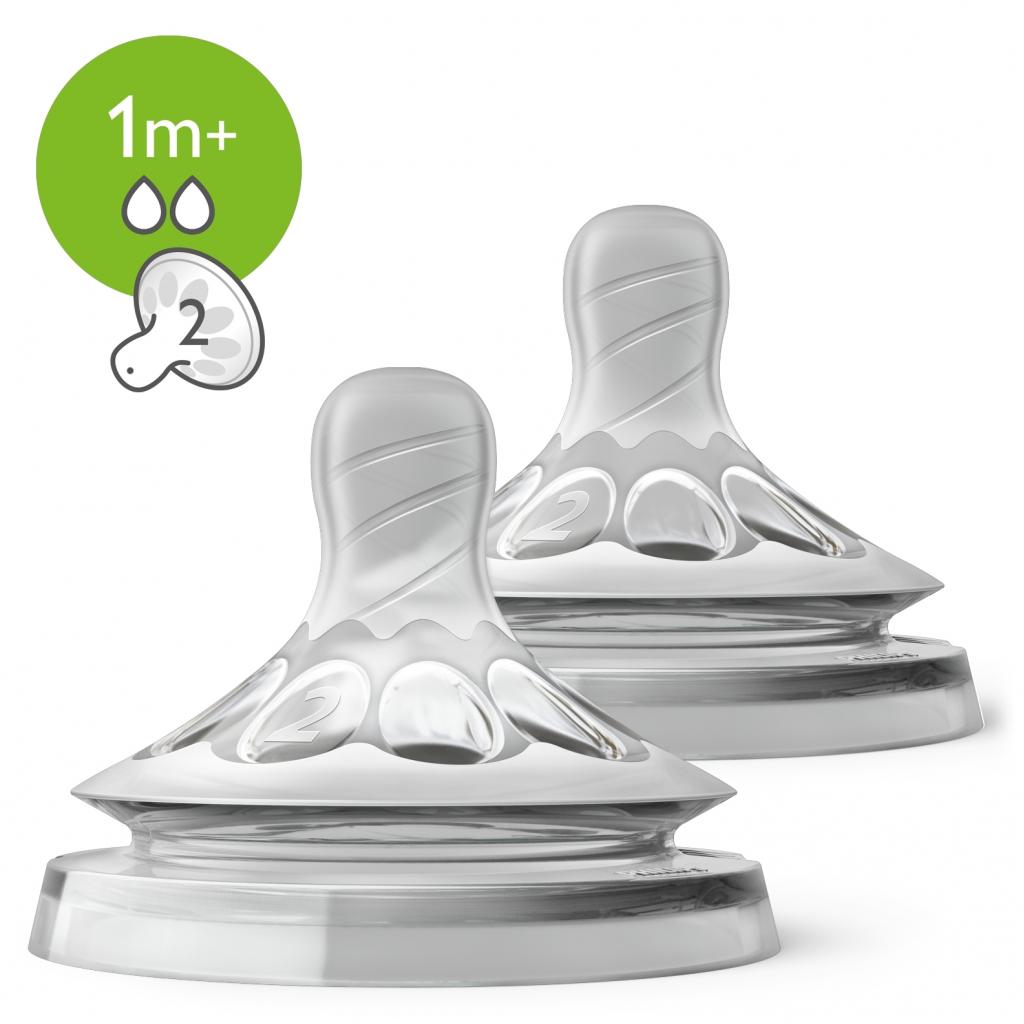 

Соска Philips AVENT Natural 2.0 1+ мес. 2 шт. (SCF042/27)