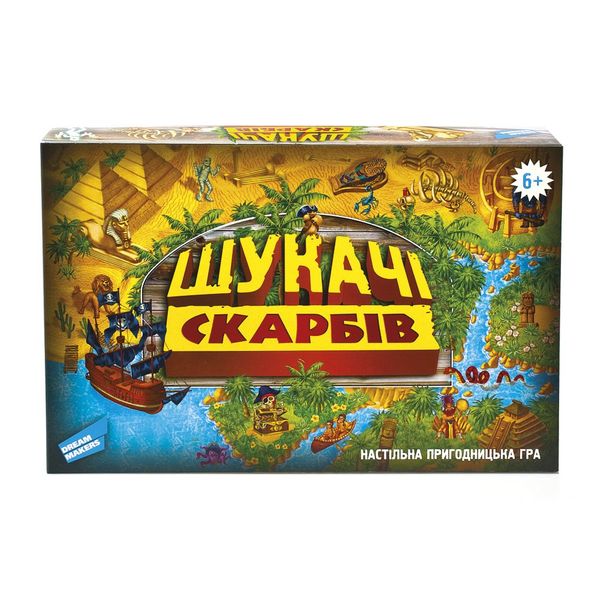 

Детская настольная игра "Кладоискатели" - Dream Makers (1206C_UA)