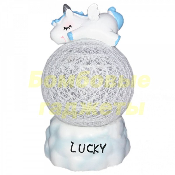 

Детский настольный светильник-ночник TTech Unicorn Sphere Series Blue