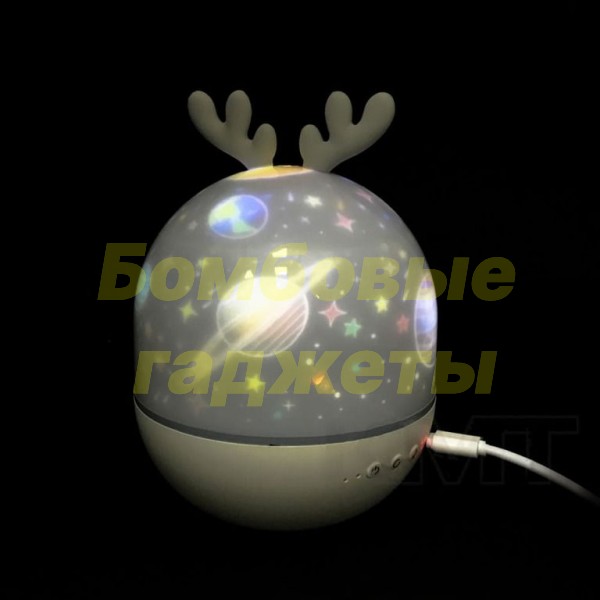 

Ночной светильник-проектор с колонкой TTech Cute Series Elf