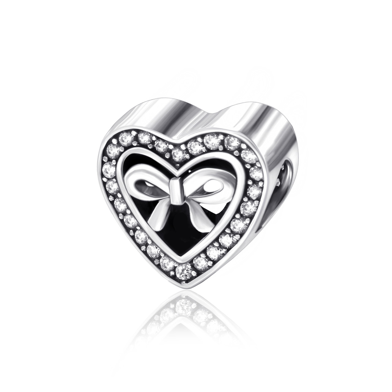 

Серебряный шарм - бусина Silvex 925 "Связанный любовью" П5Ф/796
