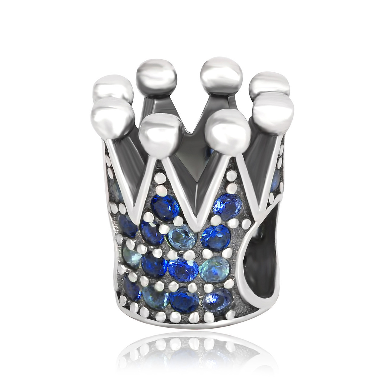 

Серебряный шарм - бусина Silvex 925 "Корона 2.0" П5ФСТ/726