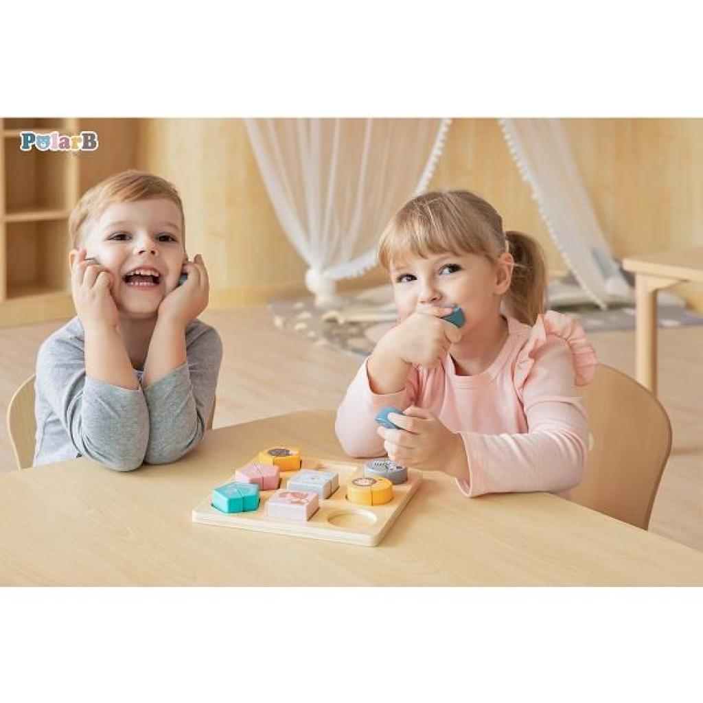 

Развивающая игрушка Viga Toys Пазл PolarB Формы и дикие животные (44012)