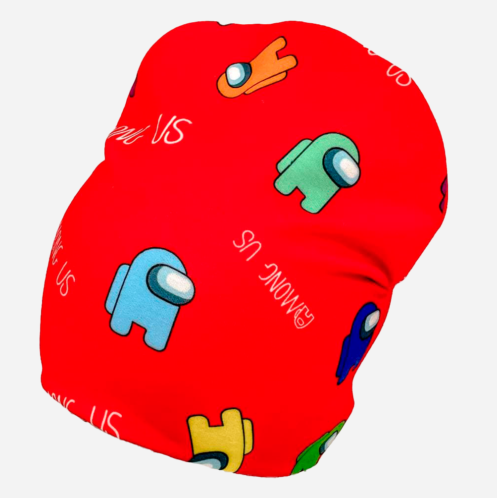 

Демисезонная шапка Sample Among чудики 52-56 Красная