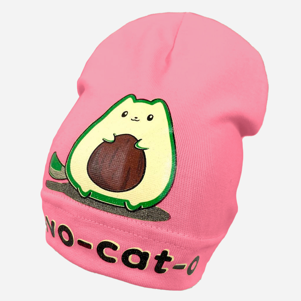 

Демисезонная шапка Sample Avo-cat-o 42-46 Розовая