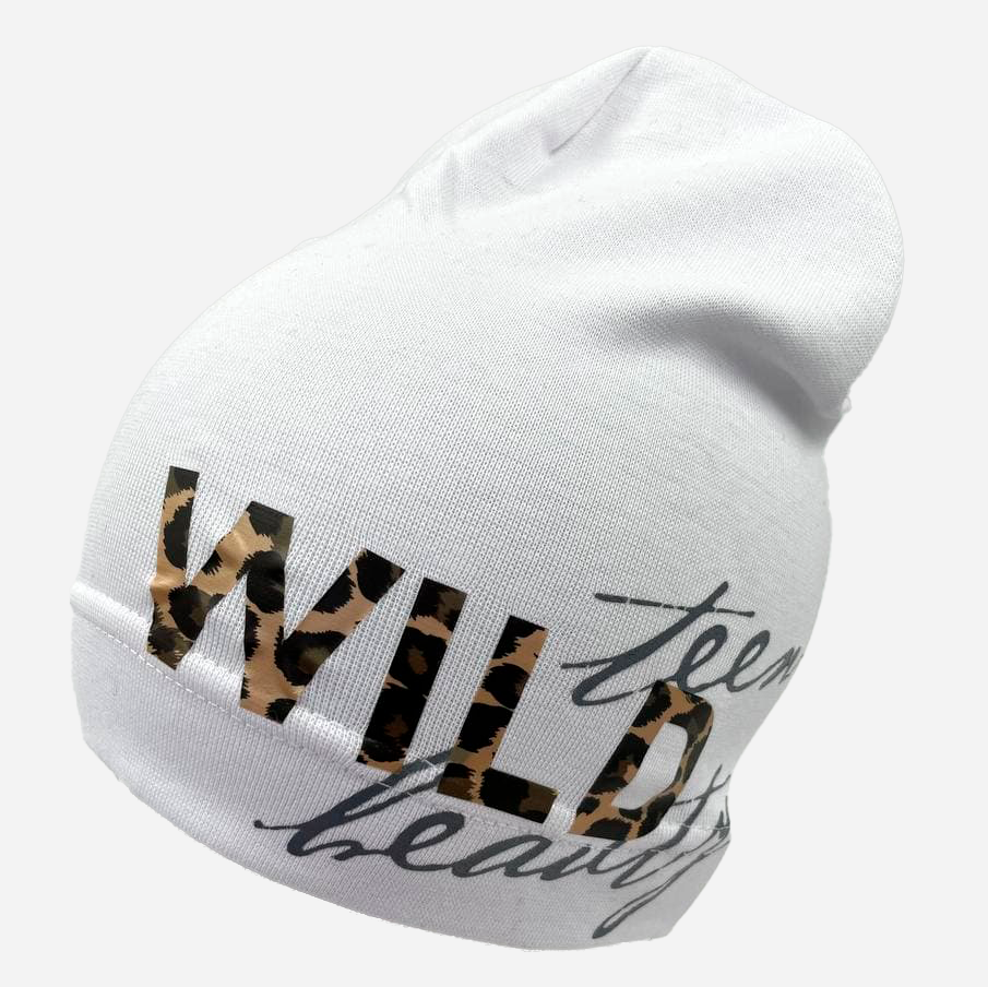

Демисезонная шапка Sample Wild 50-54 Белая