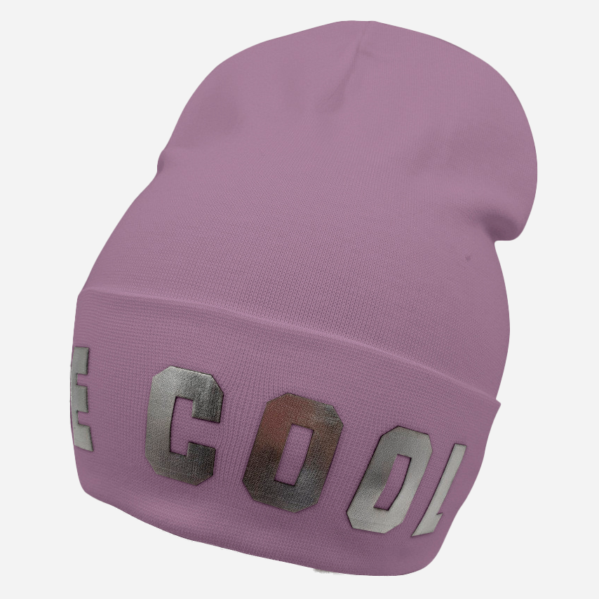 

Демисезонная шапка Sample Be Cool 46-52 Розовая