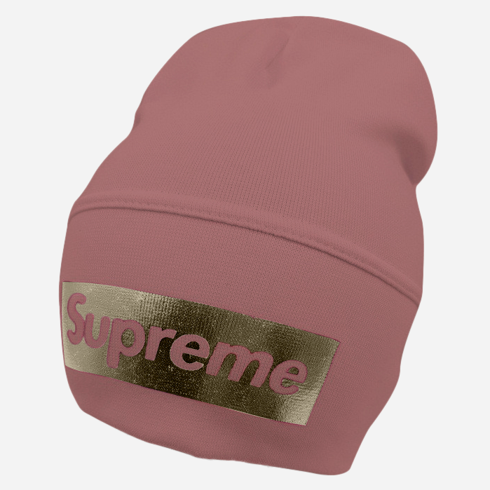 

Демисезонная шапка Sample Supreme 46-52 Розовая