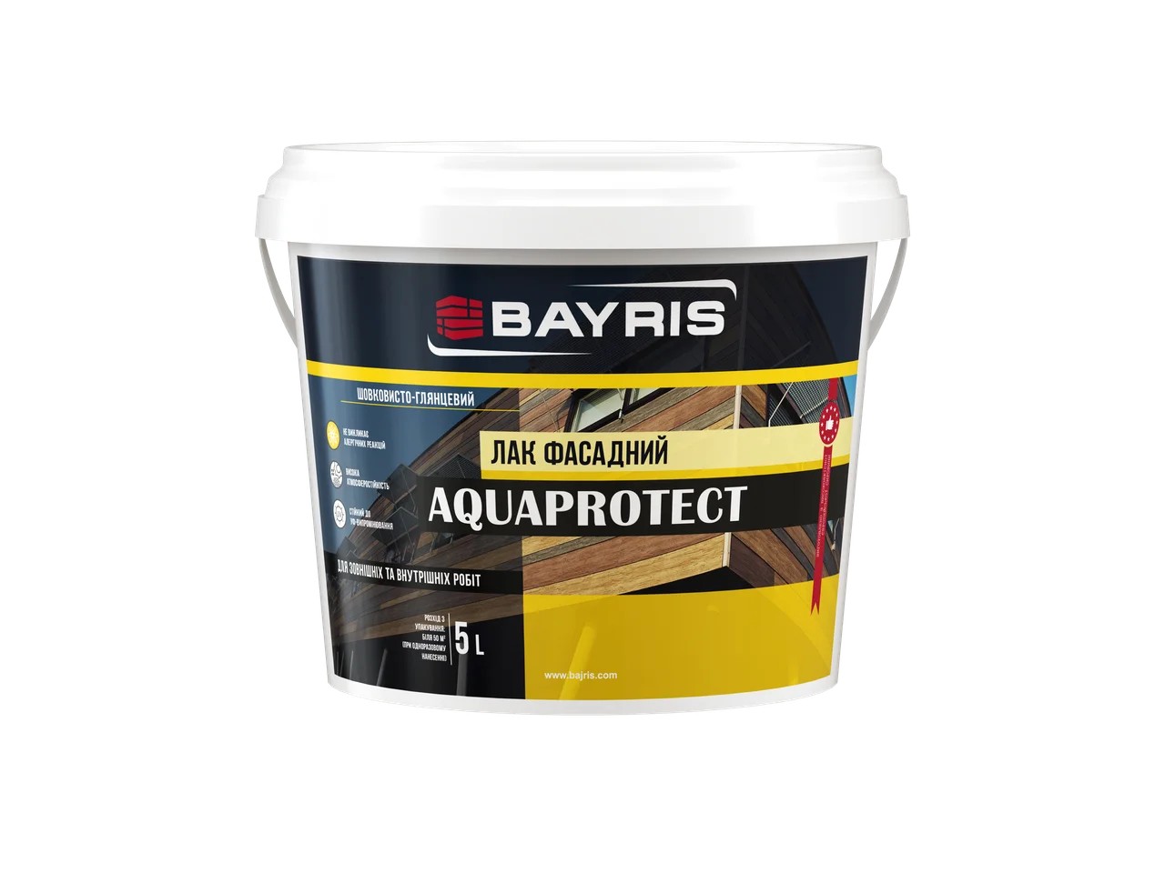 

Лак фасадный Aquaprotect Bayris 5 л