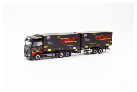 

Автомодель MB Actros Tandem Herpa 312240