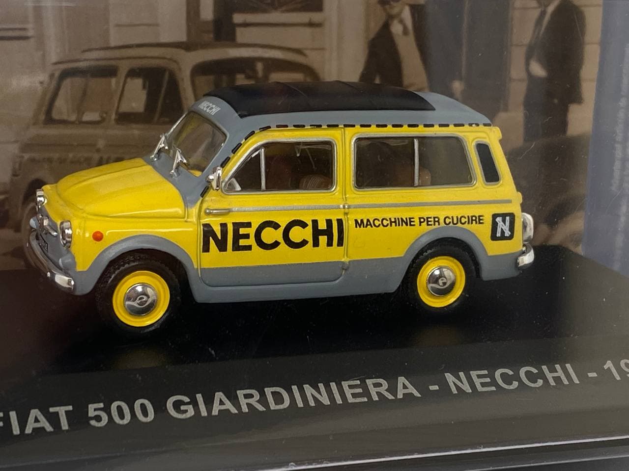 

Автомодель Altaya Fiat 500 Giardiniera Necchi 1960