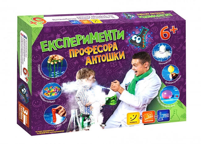 

Набор для опытов “Эксперименты профессора Антошки” IGROK