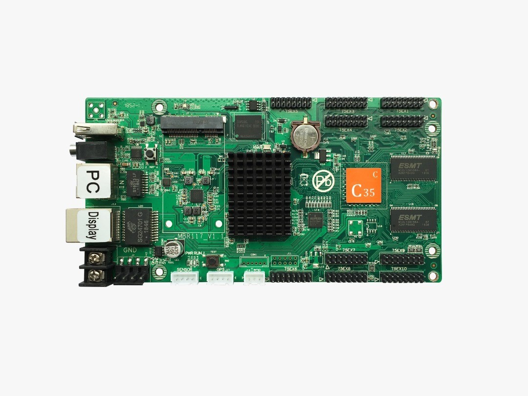 

Контроллер Huidu HD-C35c для led дисплея светодиодного рекламного экрана full color (6947782)